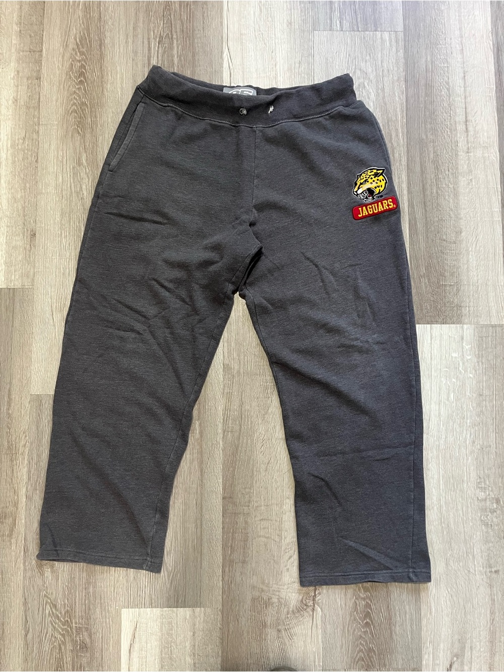 Men's Charcoal Jaguars Sweatpants with Embroidered Logo